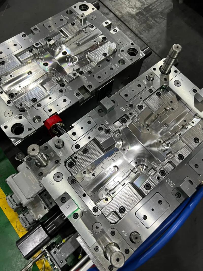 全方位展示一套奔驰导光条精密模具#汽车零部件制造 #模具制造